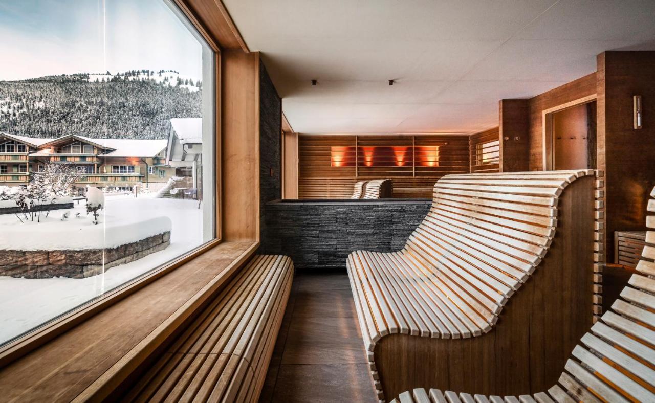 באד הינדלאנג Alpin Lodges - Moderne Appartements Mit Zugang Zu 3000 Qm Spa Panoramahotel Oberjoch מראה חיצוני תמונה