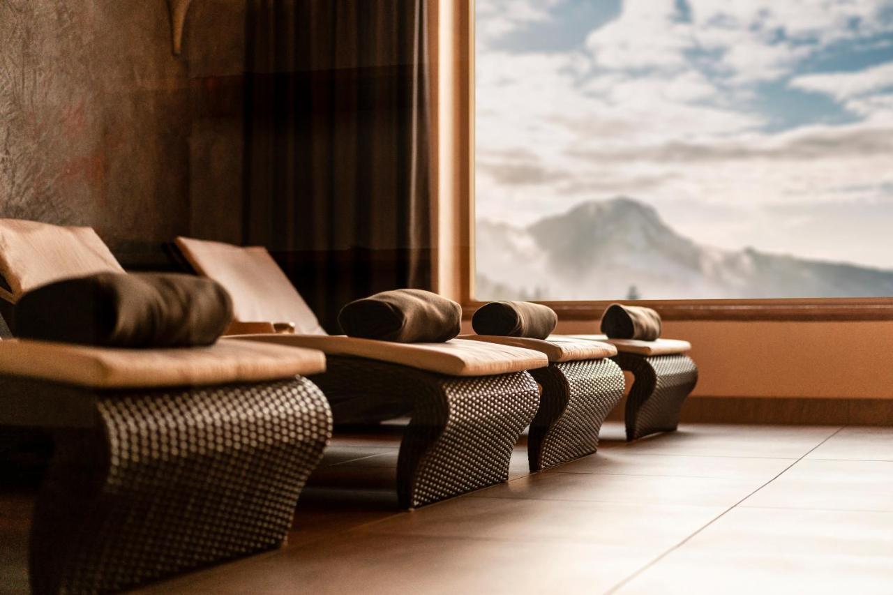 באד הינדלאנג Alpin Lodges - Moderne Appartements Mit Zugang Zu 3000 Qm Spa Panoramahotel Oberjoch מראה חיצוני תמונה